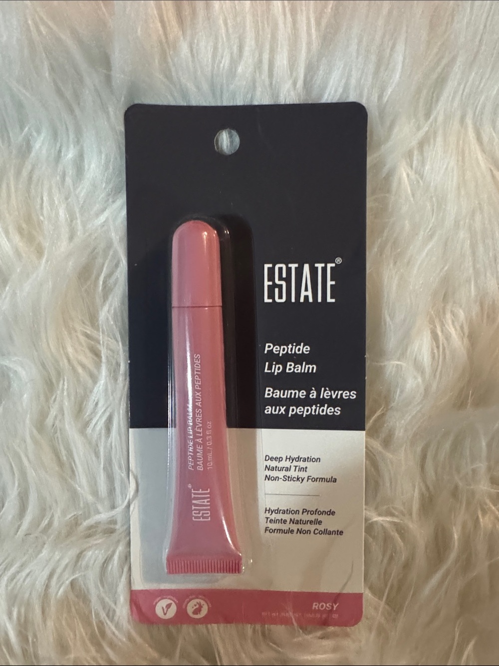Estate Peptide Lip Balm - Rosy Mauve Pink